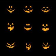 Halloween Pumpkins Background N3