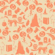 Halloween seamless pattern N77