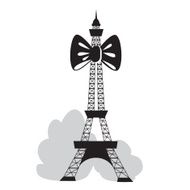 Eiffel tower vector illustration N9