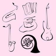 Music Instruments N4