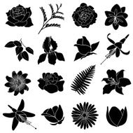 Flowers Icons N22