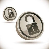 Lock 3d icon N2