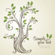 Stylized Drawing Tree