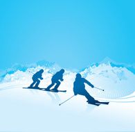 Ski Silhouettes N5