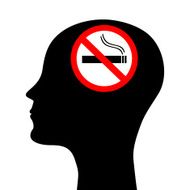 head silhouette smoker N3