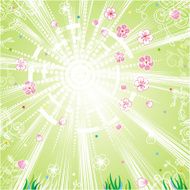 Spring background N65