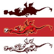 Cartoon Dragon N59