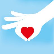 Hand with Heart N5