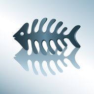 Fish Skeleton N26