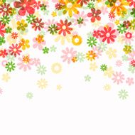 Vector floral background N82