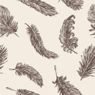 Feathers pattern N17