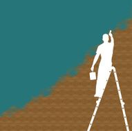 Painter - Home Improvement Paint Brush Background