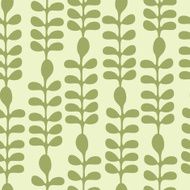 Acacia Leaves Seamless Pattern