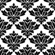 Damask style arabesque pattern N2