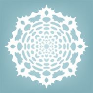 Christmas decorative lace ornament N6