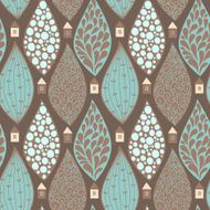 Seamless pattern with colorful houses and smoke N2