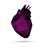 heart abstract isolated on a white backgrounds N8
