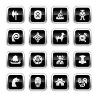 Supergloss Black Icons - Vikings