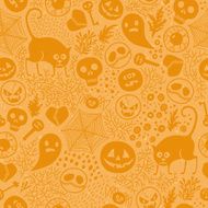 Halloween seamless pattern N78