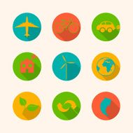 Vector Ecology Icons N2