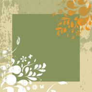 floral frame N260