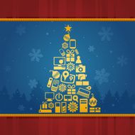 Holiday Present Tree