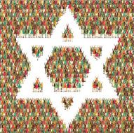 Star of David and children N2