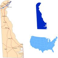 Delaware road map