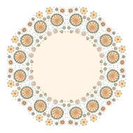 Color decorative flower background with place for text design N2