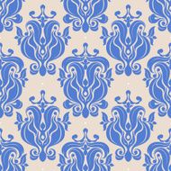 vintage blue natural abstract pattern
