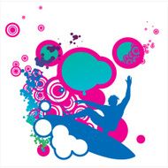 Psychedelic Surfer