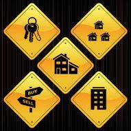Yellow Signs - Real Estate N2