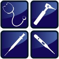 Doctor Medical Equipment - Buttons