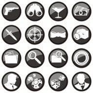 Secret Agent Icons