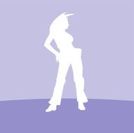 Girl Silhouette N46
