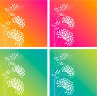 Floral background N1180