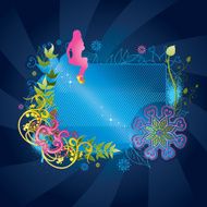 Blue Graphic Background