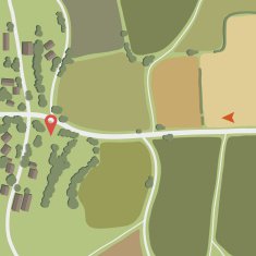 Map abstract vector illustration