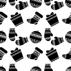 Christmas seamless pattern N181