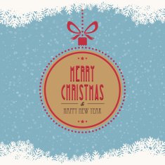 christmas ball merry snowflakes background N8