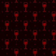 seamless background with wineglasses N2