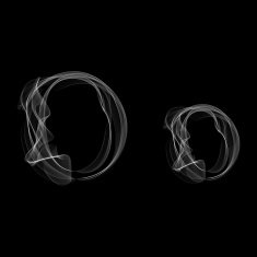 Smoke font Letter O N2