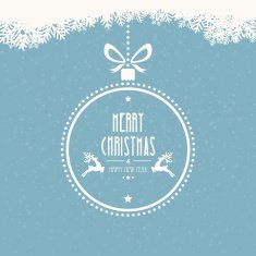 christmas ball merry snowflakes background N9