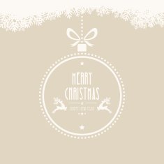 christmas ball merry snowflakes background N10