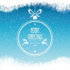 christmas ball merry snowflakes background N11