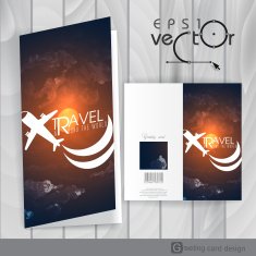 Greeting Card Design Template N102