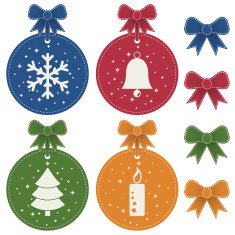 Christmas labels N23