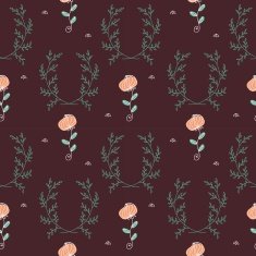 ornament seamless of floral graphic design elements N23