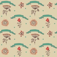 ornament seamless of floral graphic design elements N25