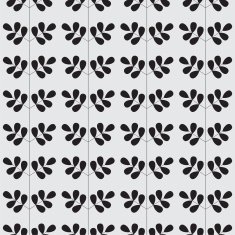 Floral seamless pattern with leaves N6